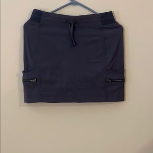 Athleta blue skirt